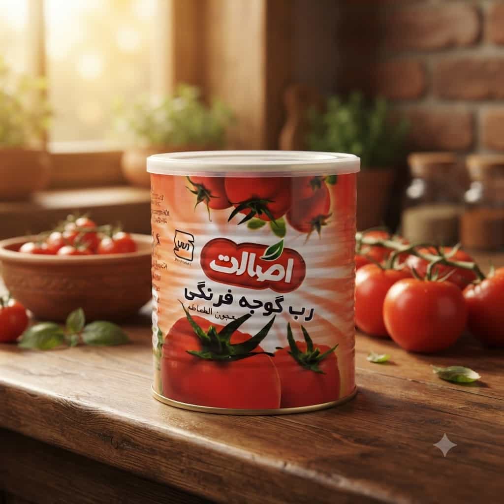 رب گوجه فرنگی اصالت؛ گزینه‌ای کاربردی برای آشپزخانه